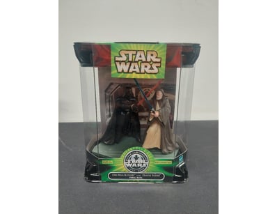 STAR WARS 25TH ANNIVERSARY OBI-WAN KENOBI AND DART...