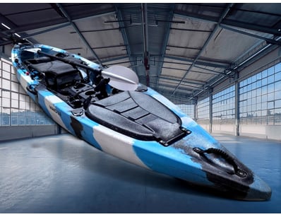 Kayak, Mako 3.9 sit-on-top recreational kayak in b...