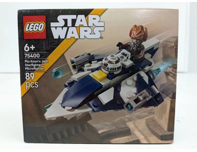 LEGO Star Wars set 75400 featuring Plo Koon's Jedi...