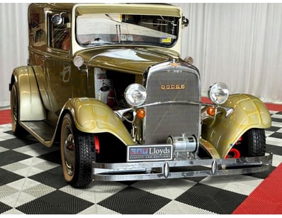 <b>1929 Dodge Panel Van - Custom Metallic Cream & ...