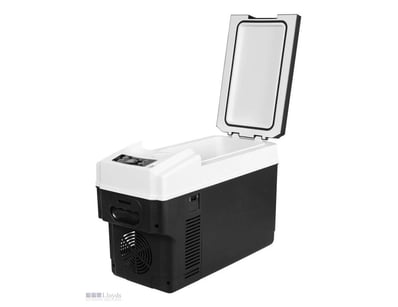 Portable 12V 24V 13L Camping Caravan Cooler In Bla...