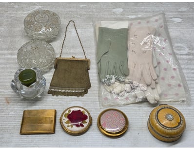 Collectables, including womens gold-tone chainmail...