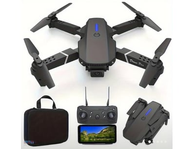 HD Dual Camera Quadcopter Drone with One-Click Ret...