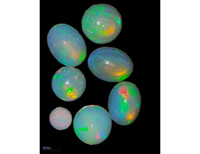 5 CARATS TOP WELO CRYSTAL OPAL PARCEL, LOTS OF PIE...