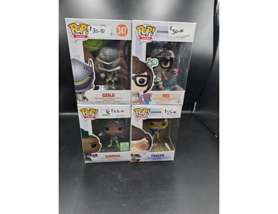 OVERWATCH FUNKO POP GAMES VINYL FIGURES COLLECTION...