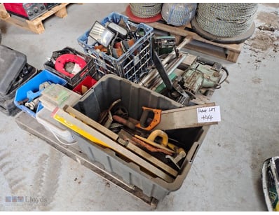 Pallet lot of mixed Hand Tools and Parts - Sold as...