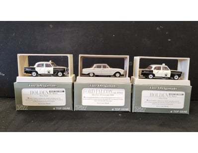 3X TRAX TOP GEAR THE ORIGINALS MODDEL CARS

Item...