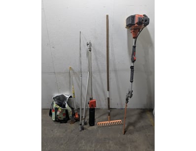 Comprehensive garden and landscaping tool collecti...