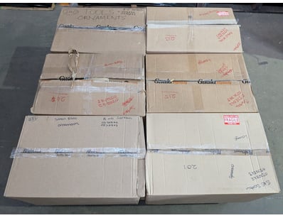 Homewares, 6 boxes including lamps, ornaments, too...