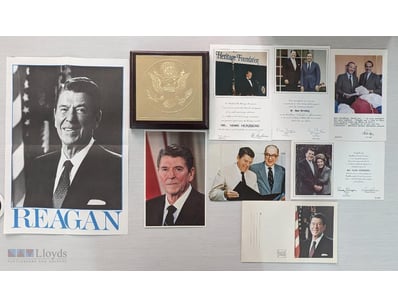 RONALD REAGAN PRESIDENTIAL MEMORABILIA COLLECTION ...