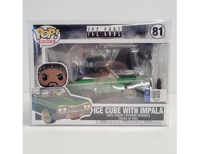 FUNKO POP RIDES #81 ICE CUBE WITH IMPALA - ICE CUB...