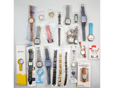 COLLECTION OF DIGITAL WATCHES WITH ACCESSORIES AND...