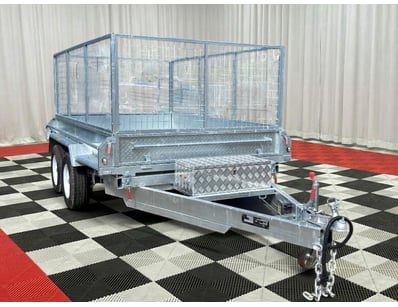 <b>2025 Green Pty Ltd Box Trailer - White - Tipper...
