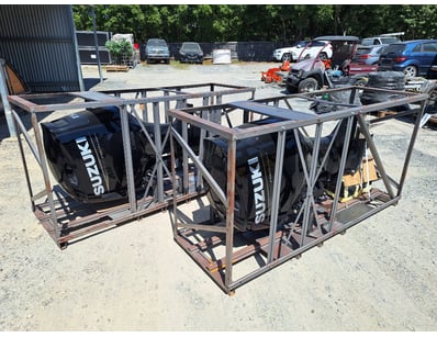 Ex-Govt Twin 150hp Suzuki Outboard Engines (ON4362) - Lot 2