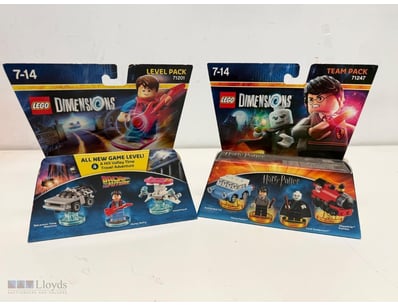 LEGO DIMENSIONS LEVEL PACK AND TEAM PACK BUNDLE - ...