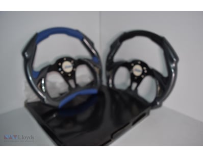 Brand New Carbon Fibre Style Coloured Steering Whe...