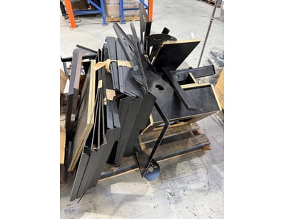 Pallet lot of arcade gaming cabinet components fea...
