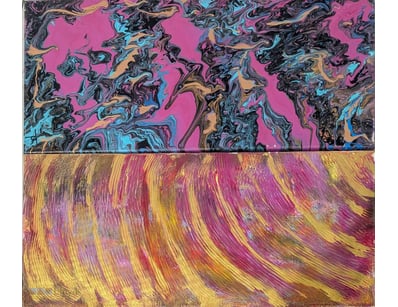 UNKNOWN ARTIST

Two Acrylic Paintings On Canvas

I...