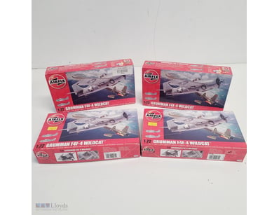 4X AIRFIX GRUMMAN F4F-4 WILDCAT MODELS



Conditio...