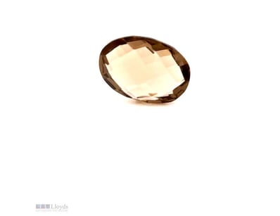 SMOKY QUARTZ - BRIOLETTE SHAPE 14MM X 10MM 5.5CT  ...