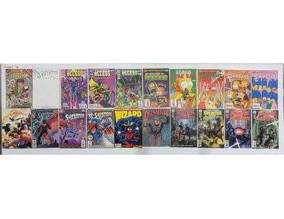 VINTAGE COMIC BOOK COLLECTION - DC, MARVEL, AND LI...