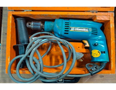Ex Govt Metabo Power Drill 

Description: vendor...