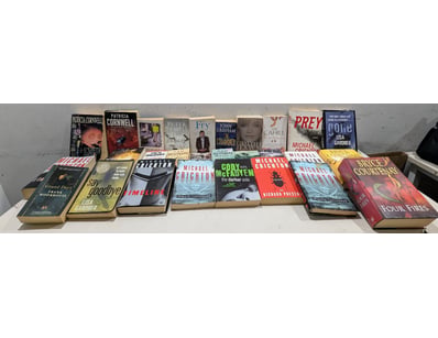 Extensive collection of contemporary fiction novel...