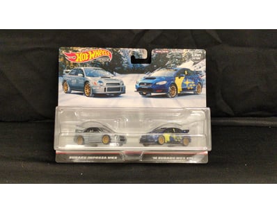 HOT WHEELS PREMIUM SUBARU WRX TWO-CAR SET - SUBARU...