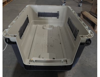 Deluxe Large Transporter Pet Carrier with Wheels
