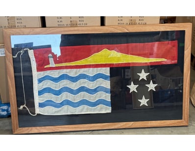 Framed New Zealand Harbour Bridge Flag

Dimensions...