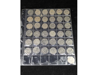 AUSTRALIAN DECIMAL COINAGE COLLECTION - 20 CENT PI...