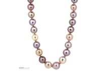 14K Rose Gold, Gold/ Pink Cultured South Sea