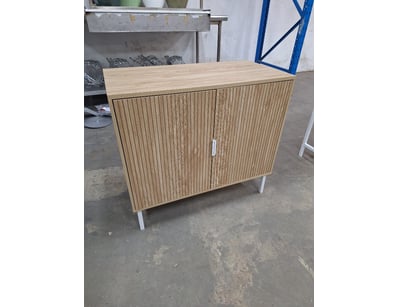 Storage Unit, Timber Style, Natural Finish 

Dimen...