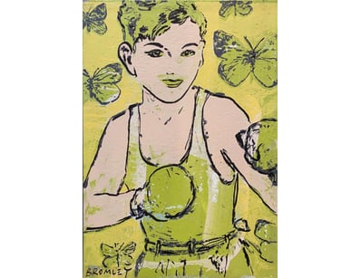 DAVID BROMLEY (1960 - )

Signed, Screenprint On Ca...