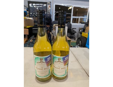 Pair of The Magic Box Sublime Sauvignon Blanc wine...