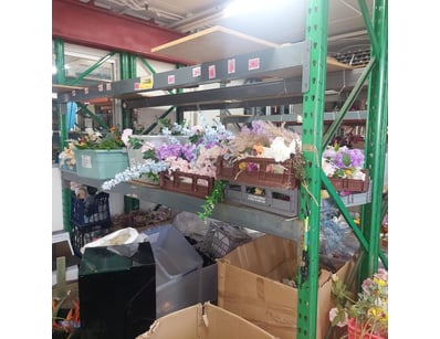 Industrial Racking ONLY

Note: All contents curren...