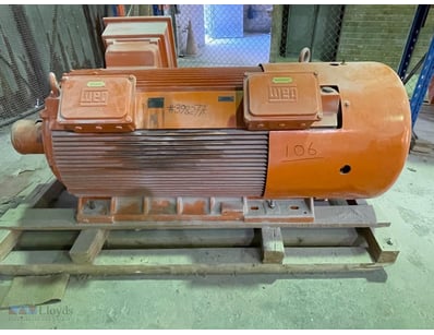 Unused WEG three-phase electric motor, 400V, 50Hz,...