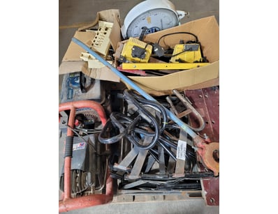 Comprehensive lot of industrial electrical equipme...