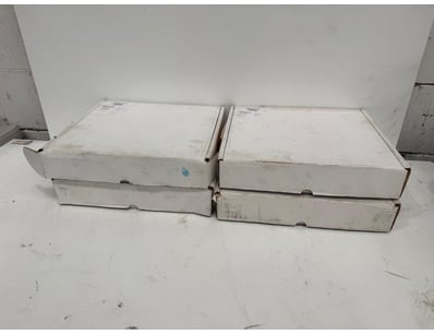 Pair of 4 chrome gooseneck kitchen sink tap outlet...
