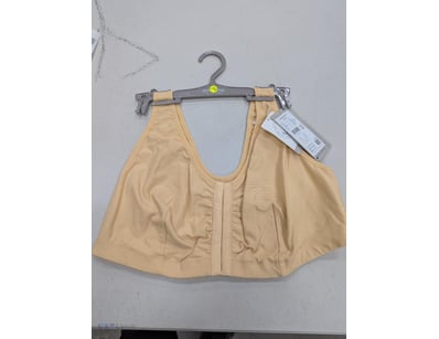 RRP $44.95 Amoena Bra, Frances, pocketed, beige co...