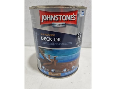 Johnstones Slip-Resistant Decking Oil - Natural 1L...