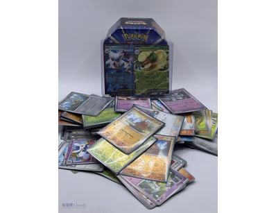 POKEMON CARD BULK LOT INCLUDING ULTRA RARES & TIN
...