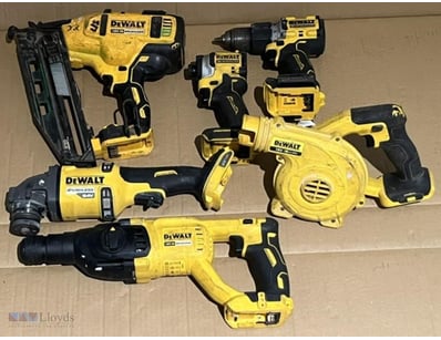 Cordless Dewalt Tools. 1 X Dcn660 Nailer 18V, 1 X ...
