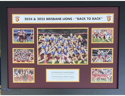 BRISBANE LIONS, 2024/25 AFL GRAND FINAL CHAMPIONS
...
