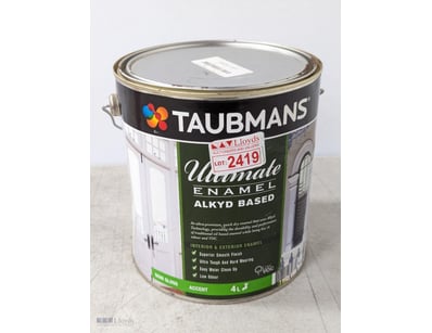 Taubmans, Ultimate Enamel Alkyd Based, Semi Gloss,...