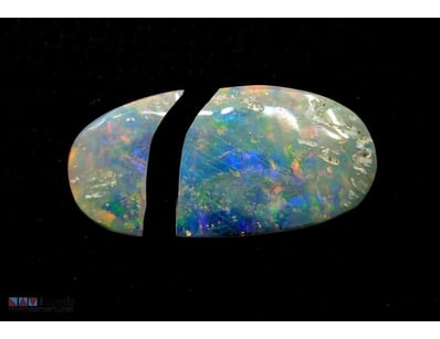 1.7 CARATS LIGHTNING RIDGE SHELL SKIN OPAL   

D...