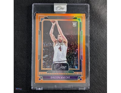 2024-25 PANINI ONE AND ONE DALTON KNECHT ROOKIE BA...