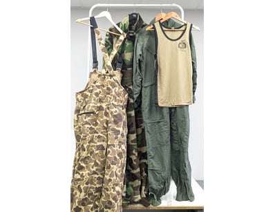 VINTAGE MILITARY FLIGHT SUIT AND APPAREL COLLECTIO...