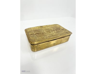 PRINCESS MARY'S CHRISTMAS FUND 1914 BRASS COMMEMOR...