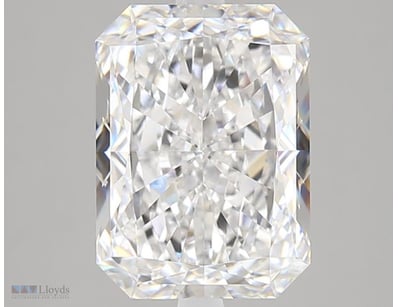 4.01CT D VVS2 RADIANT CUT LAB GROWN DIAMOND - IDEA...